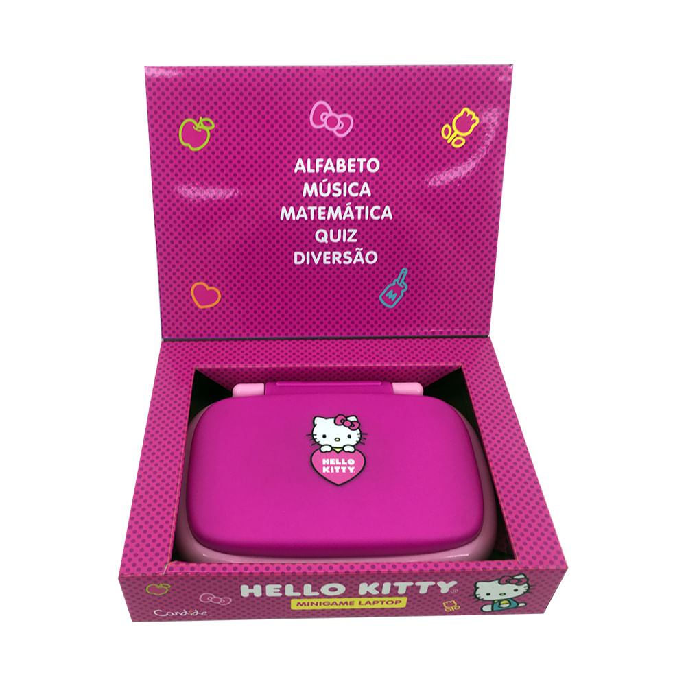 Laptop Infantil Educativo Candide Hello Kitty Bilíngue - Imagem 2