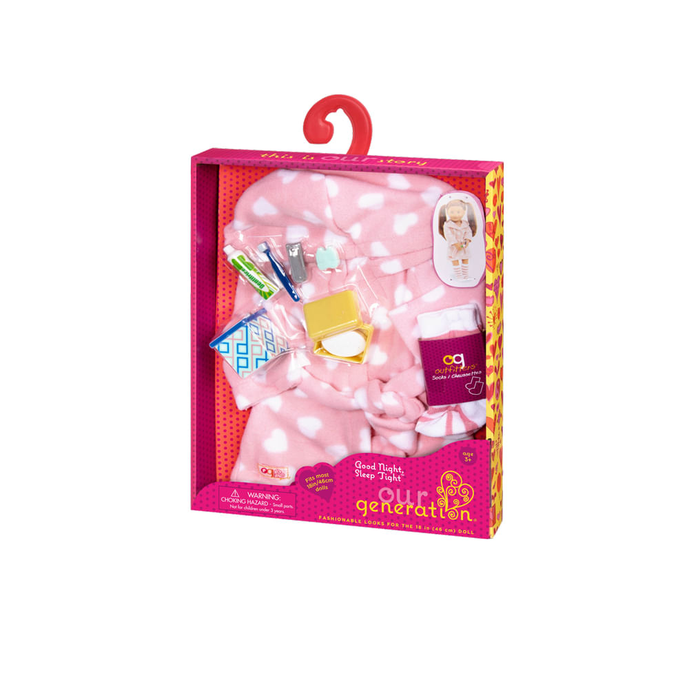 Conjunto de roupa Good Night, Sleep Tight Our Generation - Imagem 3