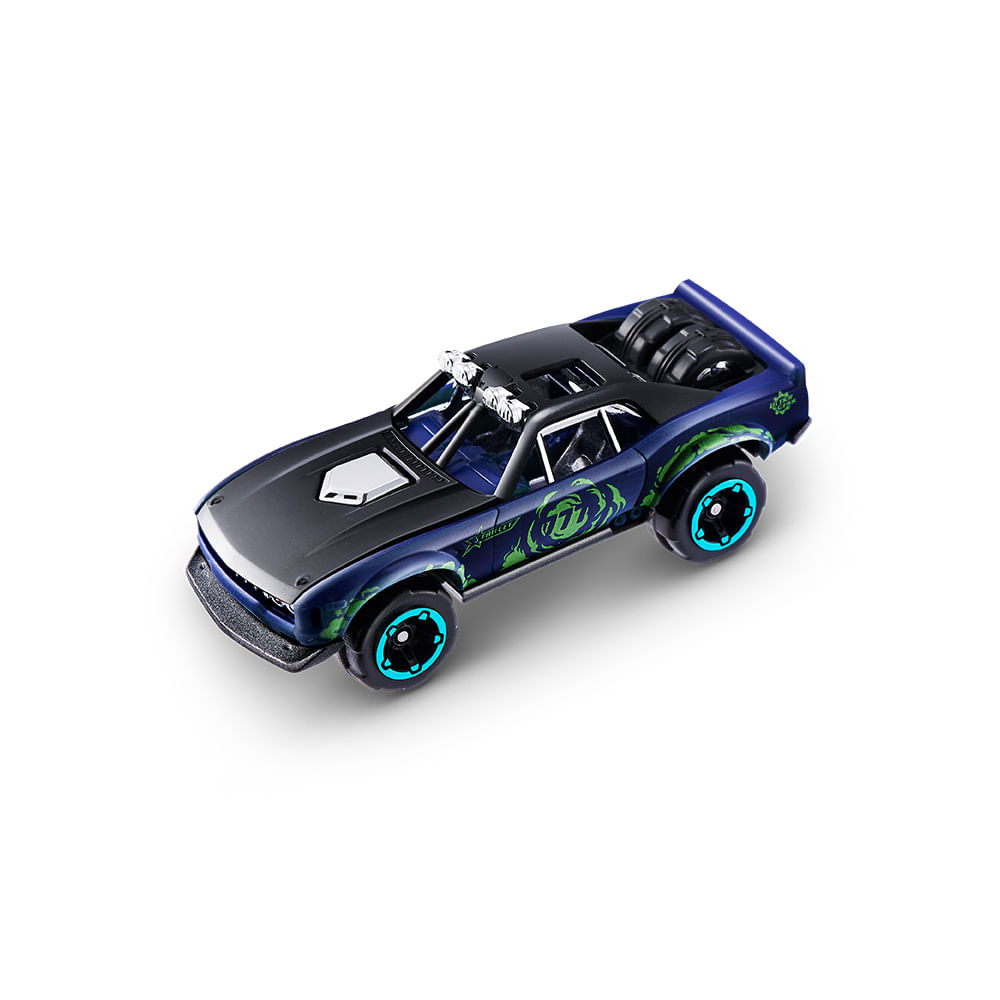 Mini Carrinho Die Cast Metal Machines Color Change 1:64 - Cadet