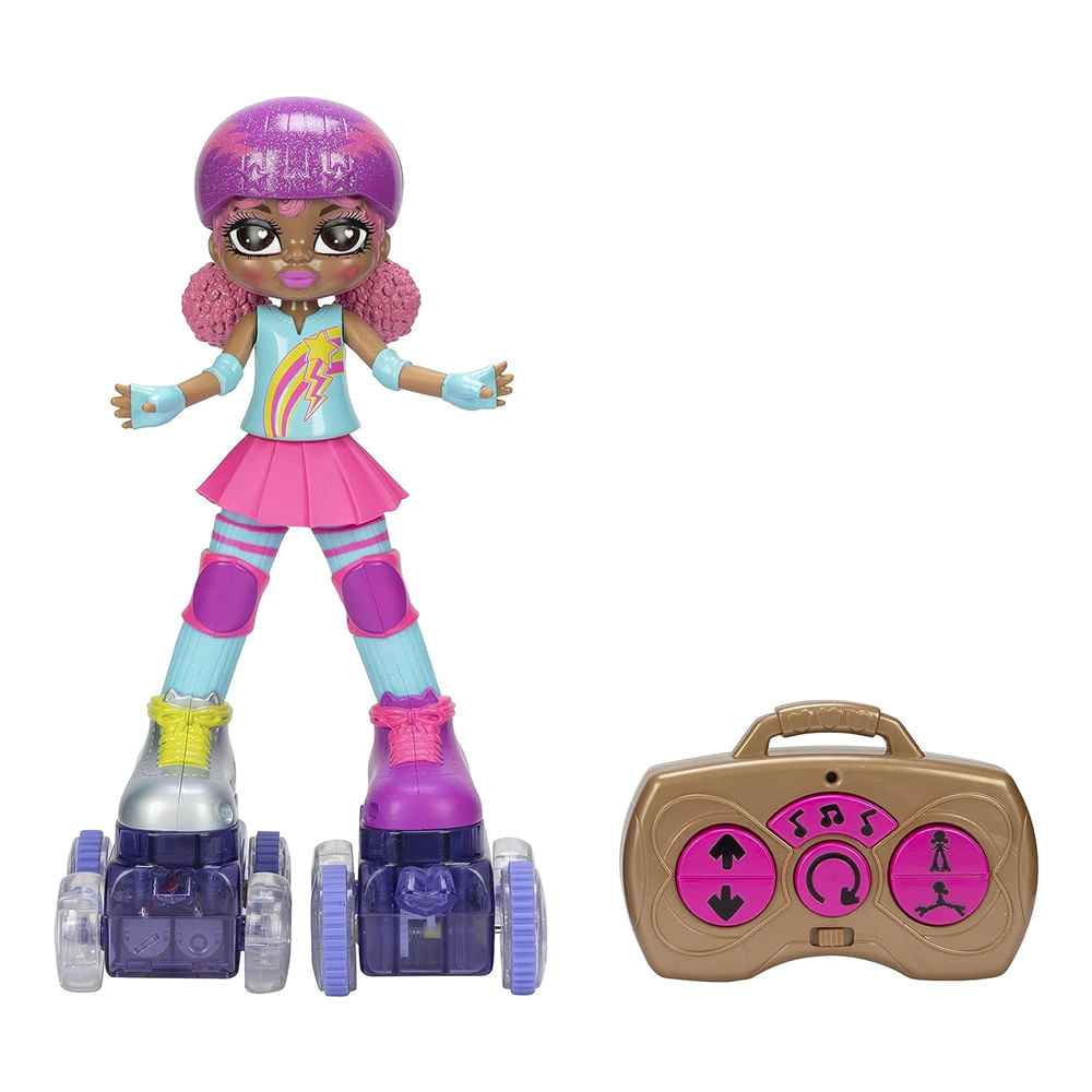 Boneca Lightning Luna Patinadora Com Controle Remoto