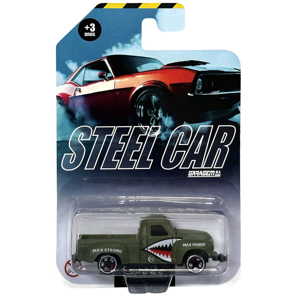 Mini Carrinho Die Cast Garagem S.A. - Cinza E Preto - Imagem 2