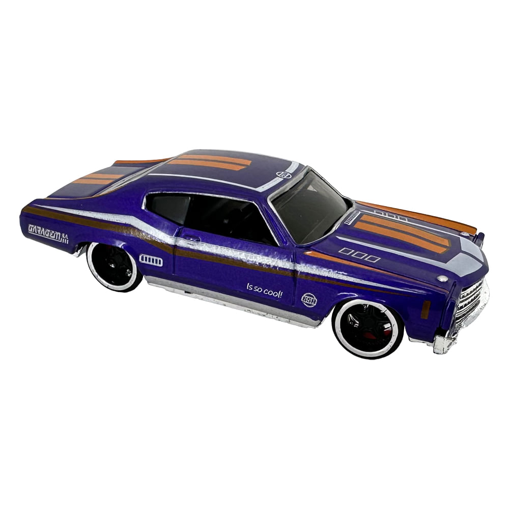 Mini Carrinho Die Cast Garagem S.A. - Muscle Car Roxo