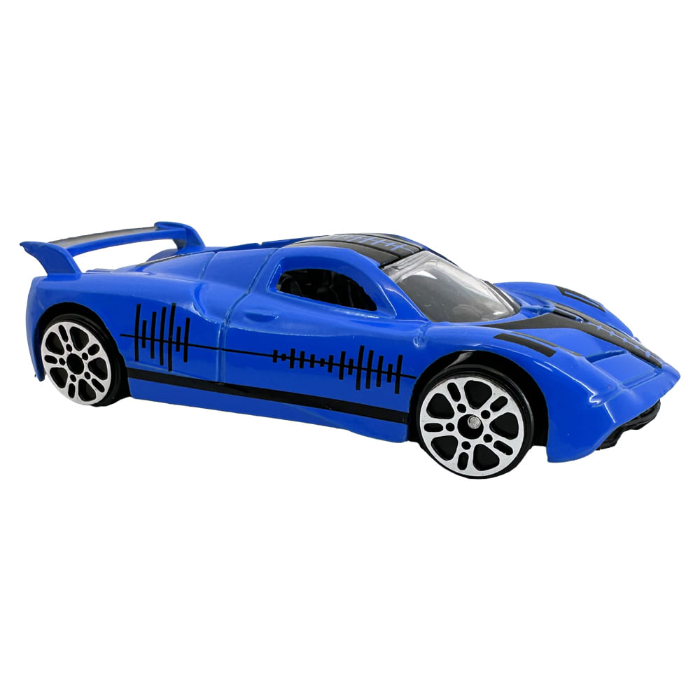 Mini Carrinho Die Cast Garagem S.A. - Esportivo Azul