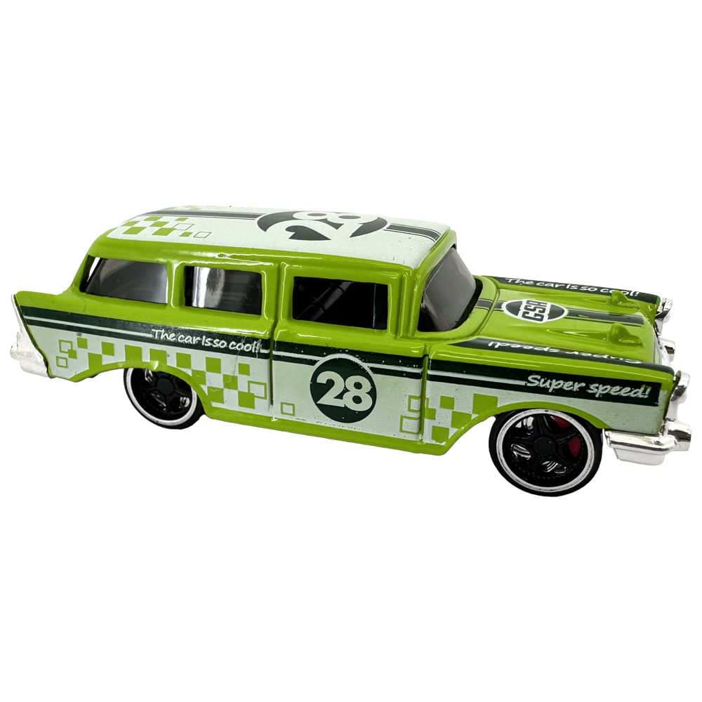 Mini Carrinho Die Cast Garagem S.A. - Mini Van Verde