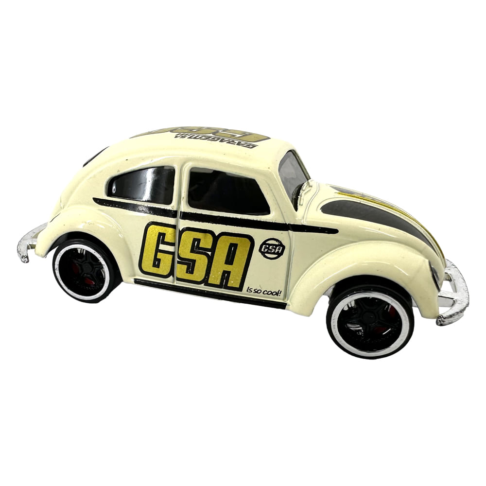 Mini Carrinho Die Cast Garagem S.A. - Besouro Branco