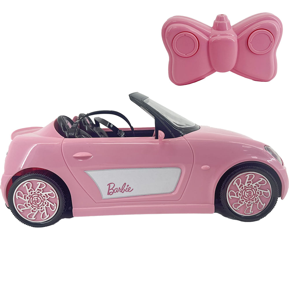 Carrinho de Controle Remoto 7 Funções Barbie Style Car