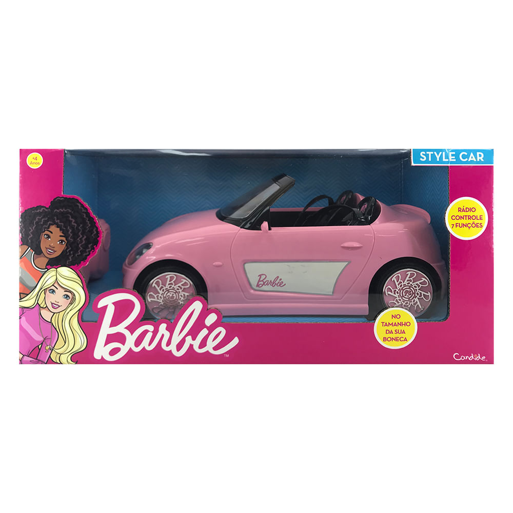 Carrinho de Controle Remoto 7 Funções Barbie Style Car - Imagem 5