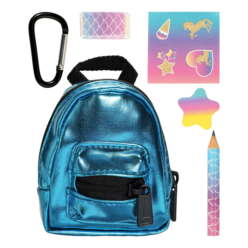Mini Mochilas Real Littles Backpack - Azul - Imagem 4