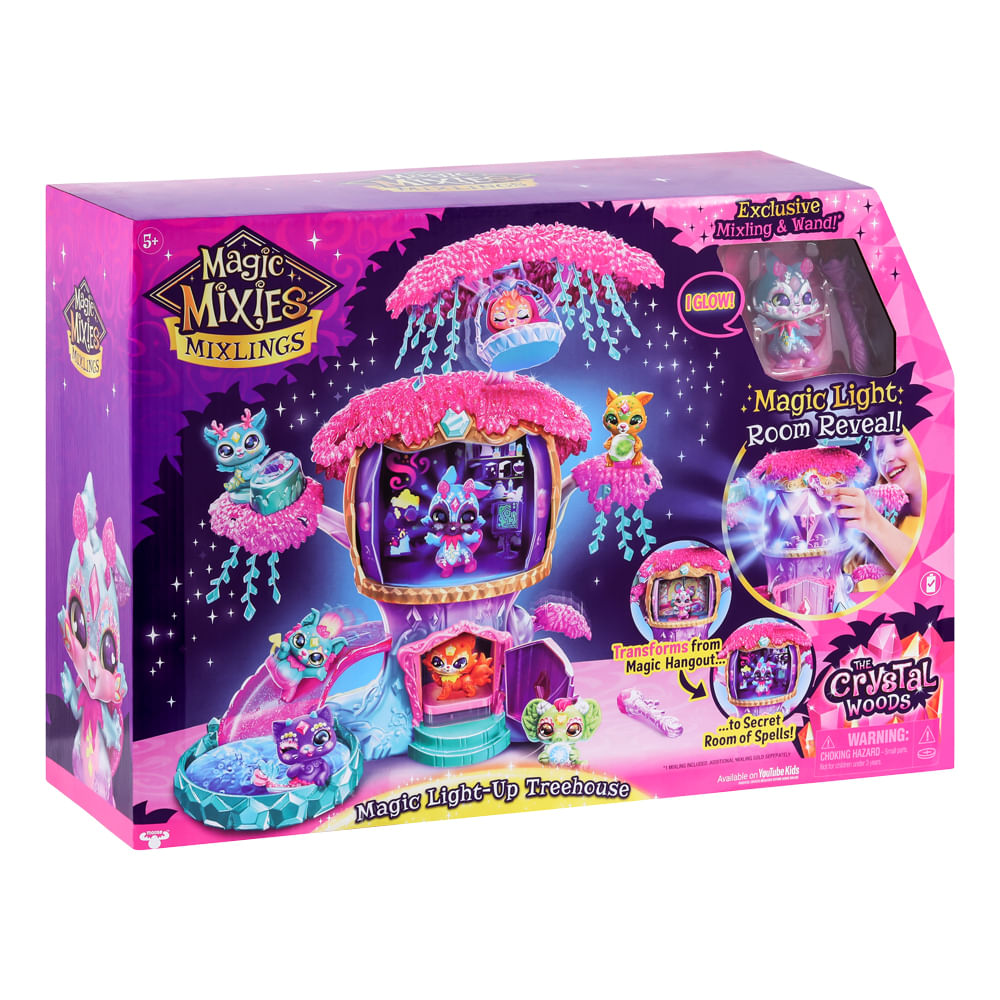 Casa da Árvore Mágica Mixlings Crystal Forest Treehouse - Imagem 7