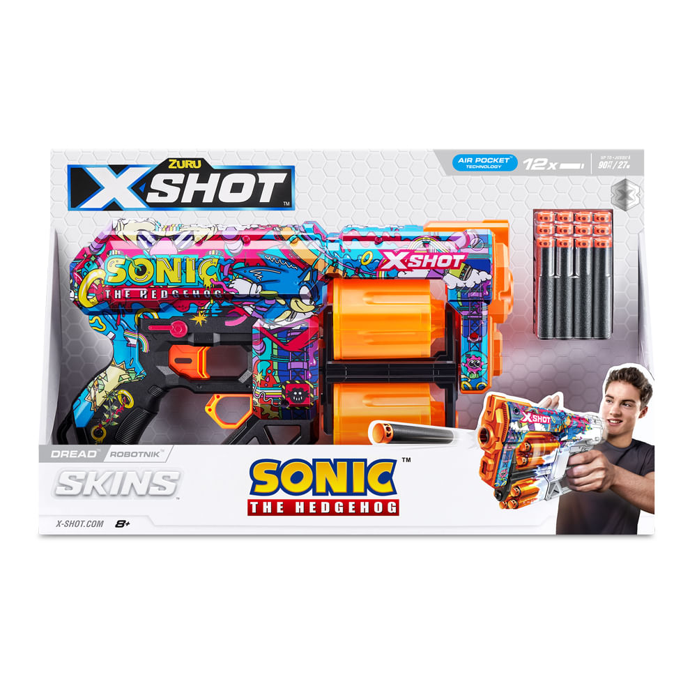 Lançador de Dardos X-Shot Skins Dread - Robotnik - Imagem 2