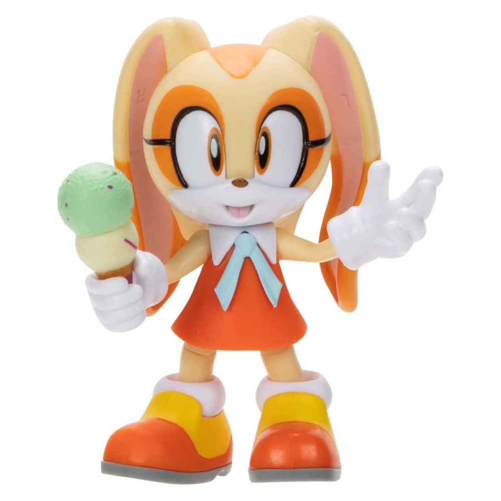 Boneco Colecionável 10cm Sonic The Hedgehog - Cream