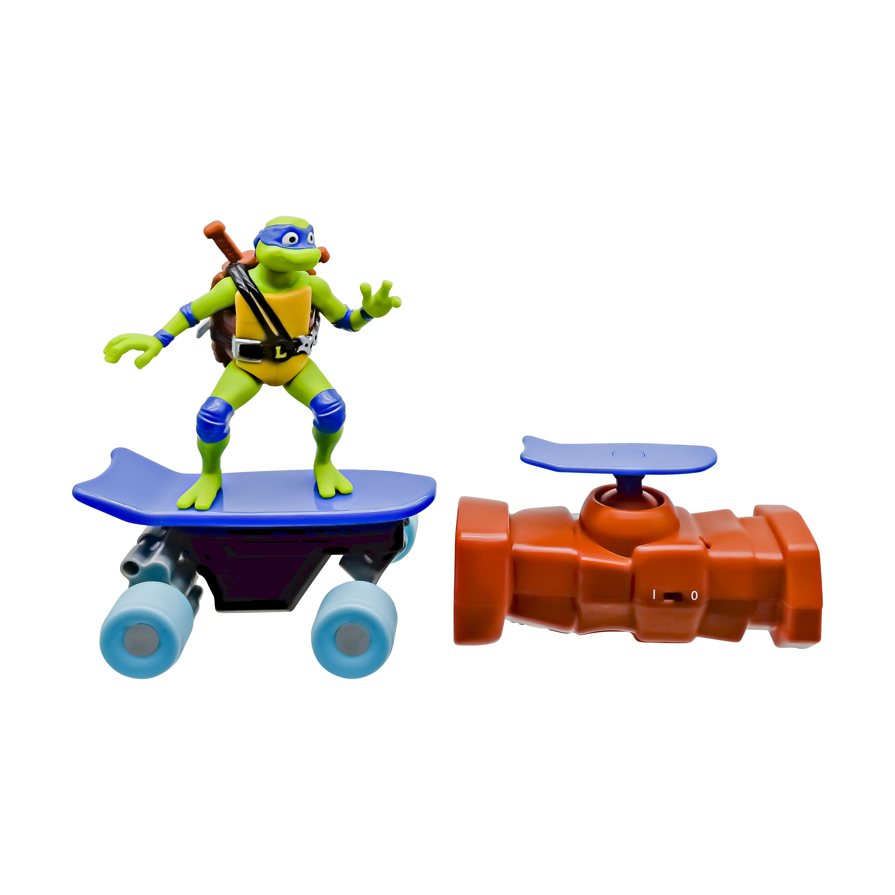 Skate de Controle Remoto Tartarugas Ninja Half Pipe - Leonardo - Imagem 2