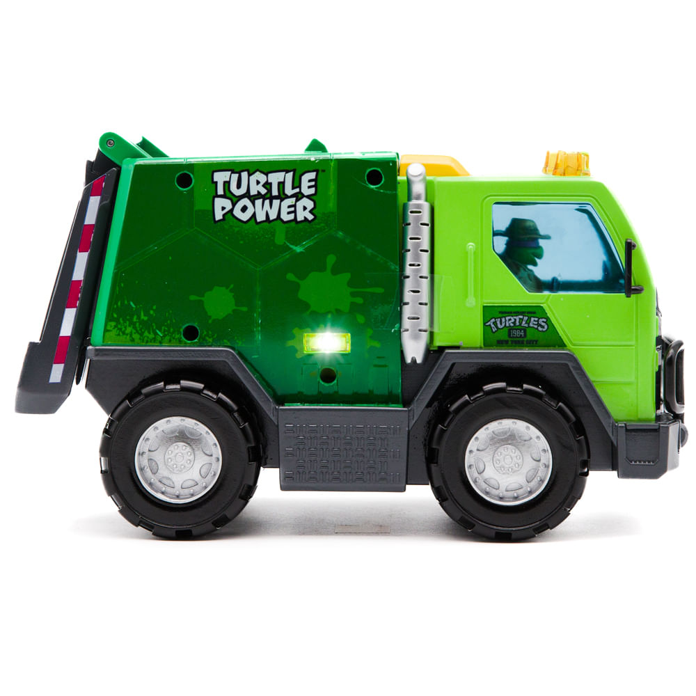 Caminhão de Lixo Roda Livre Tartarugas Ninja Thrash'n Battle Garbage Truck - Imagem 2