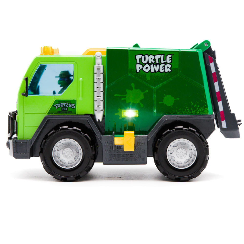 Caminhão de Lixo Roda Livre Tartarugas Ninja Thrash'n Battle Garbage Truck - Imagem 3