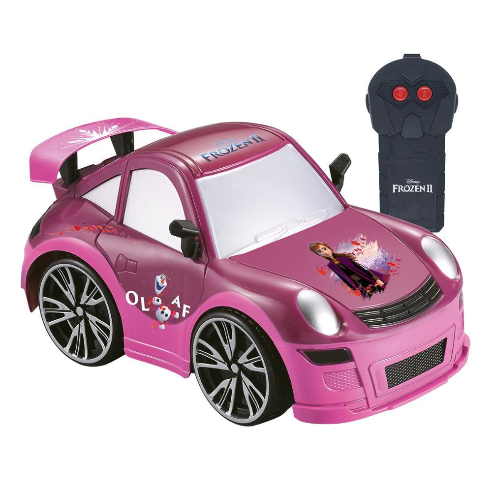 Kit Carrinho de Controle Remoto Homem-Aranha High Speed - Cinza + Carrinho de Controle Remoto Frozen Snow Machine - Roxo - Imagem 2