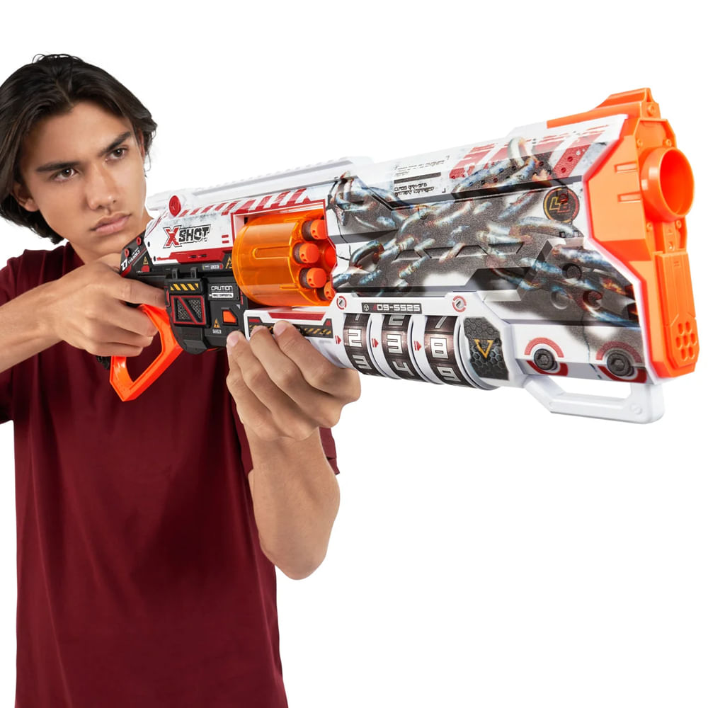 Lançador de Dardos X-Shot Skins - Lockable Blaster - Imagem 7