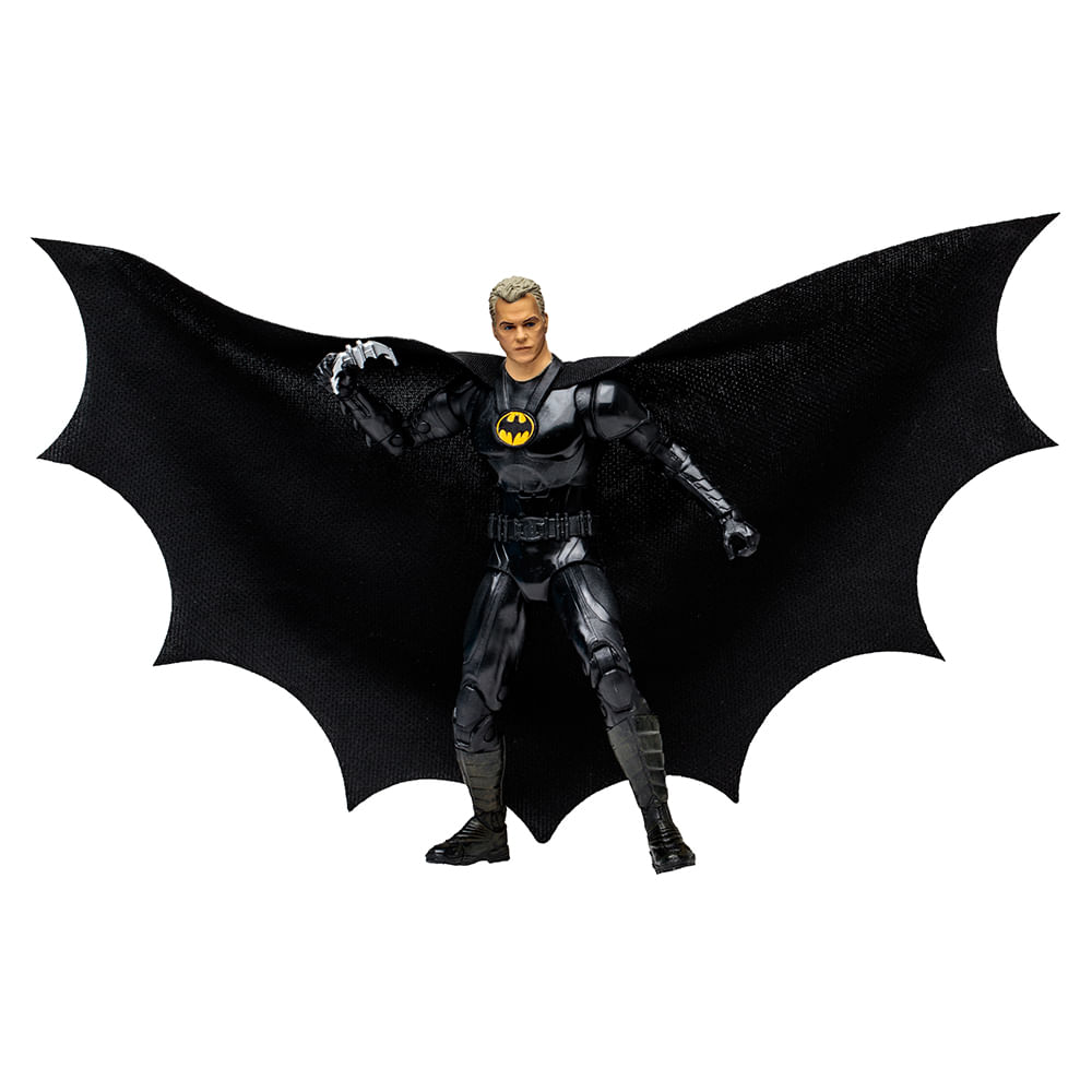Boneco Action Figure McFarlane 7” Filme Flash - Batman Multiverso Sem Máscara