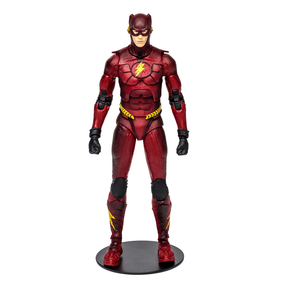 Boneco Action Figure McFarlane 7” Filme Flash - Flash Traje do Batman - Imagem 2