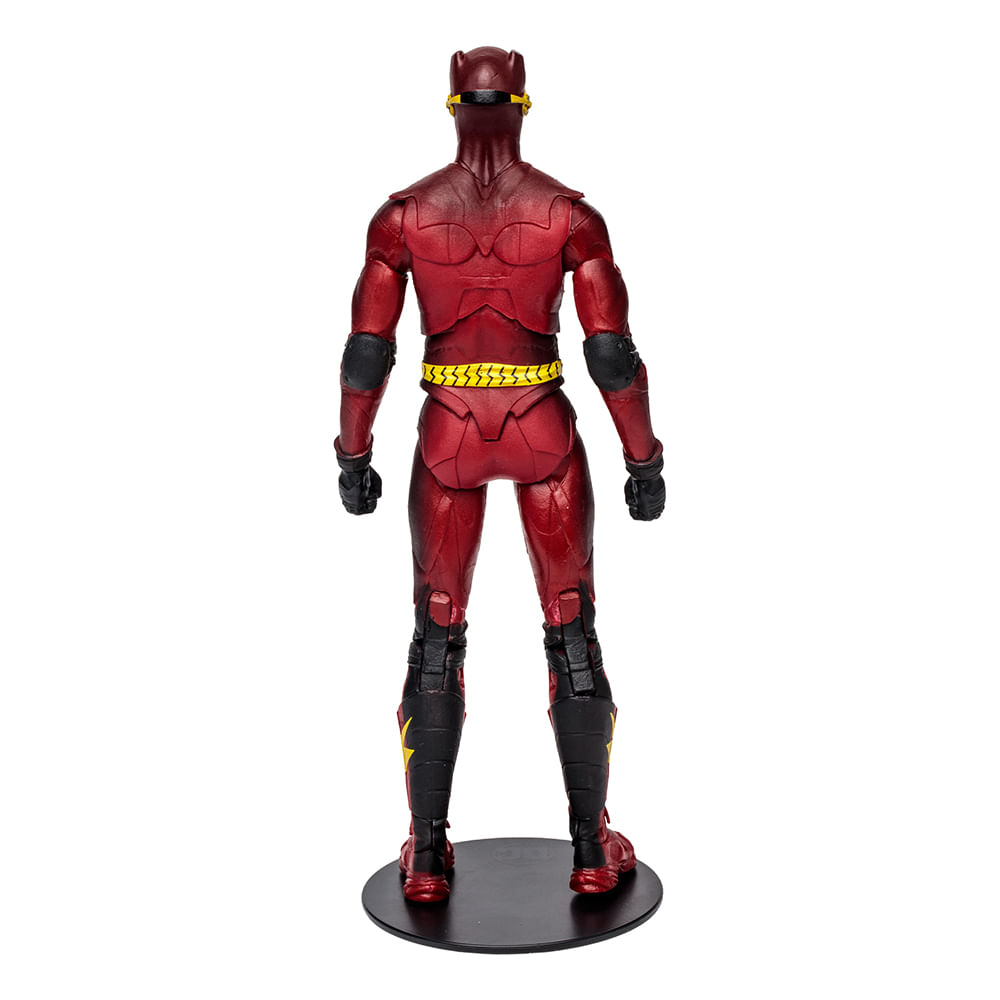 Boneco Action Figure McFarlane 7” Filme Flash - Flash Traje do Batman - Imagem 3