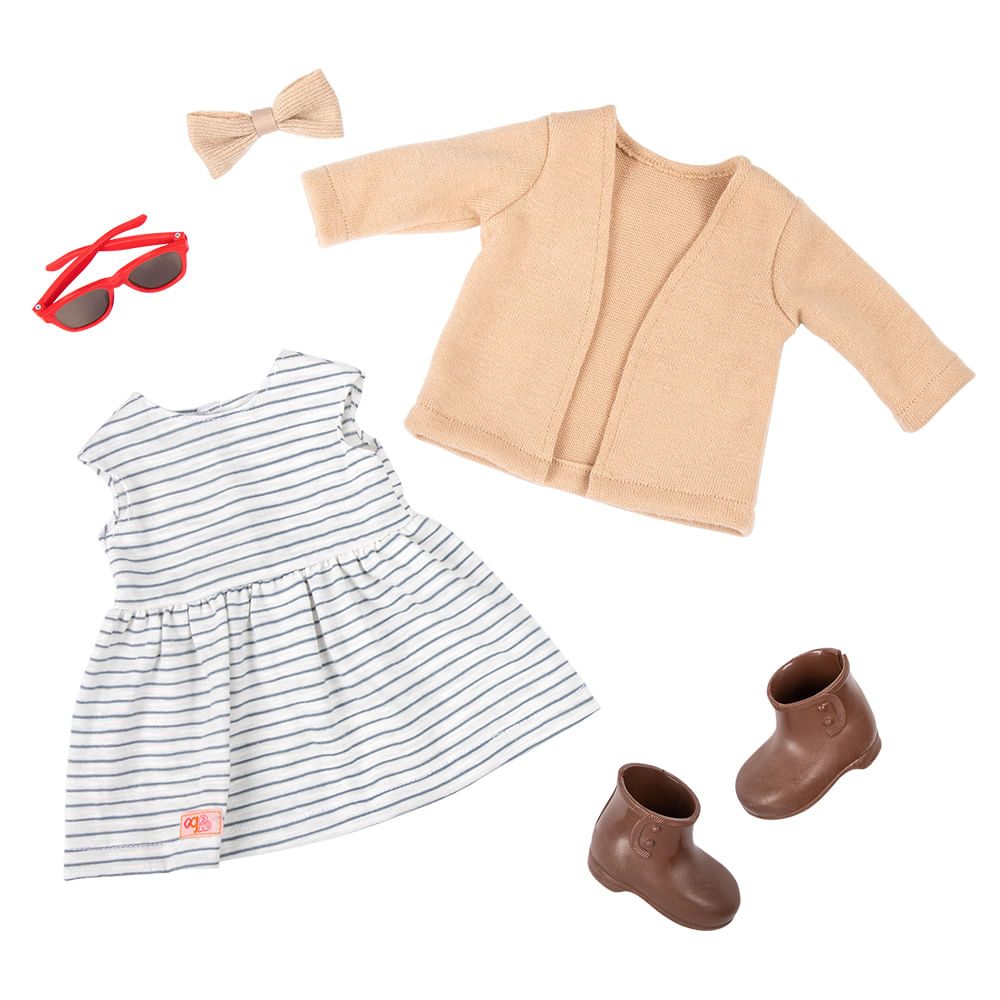 Boneca Our Generation Deficiente Visual Marlow com Cão Guia - Imagem 3