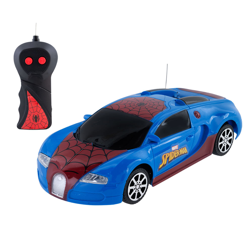 Carrinho de Controle Remoto Homem-Aranha Web Storm - Teto Aranha