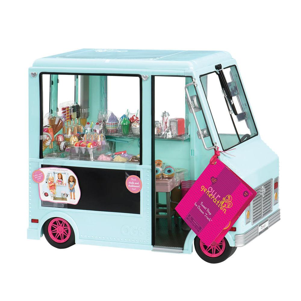 Caminhão de Sorvete Azul - Our Generation - Imagem 4