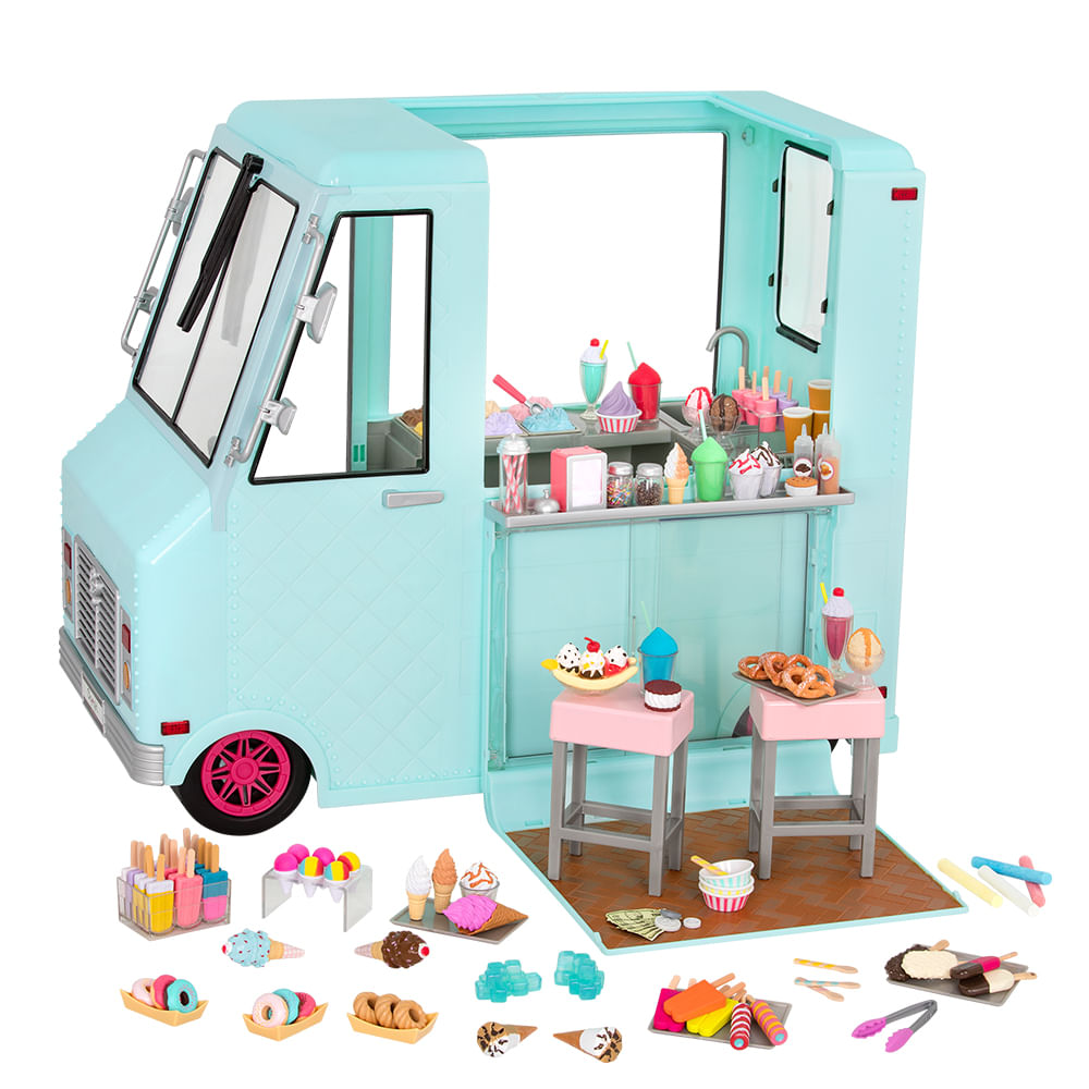 Caminhão de Sorvete Azul - Our Generation