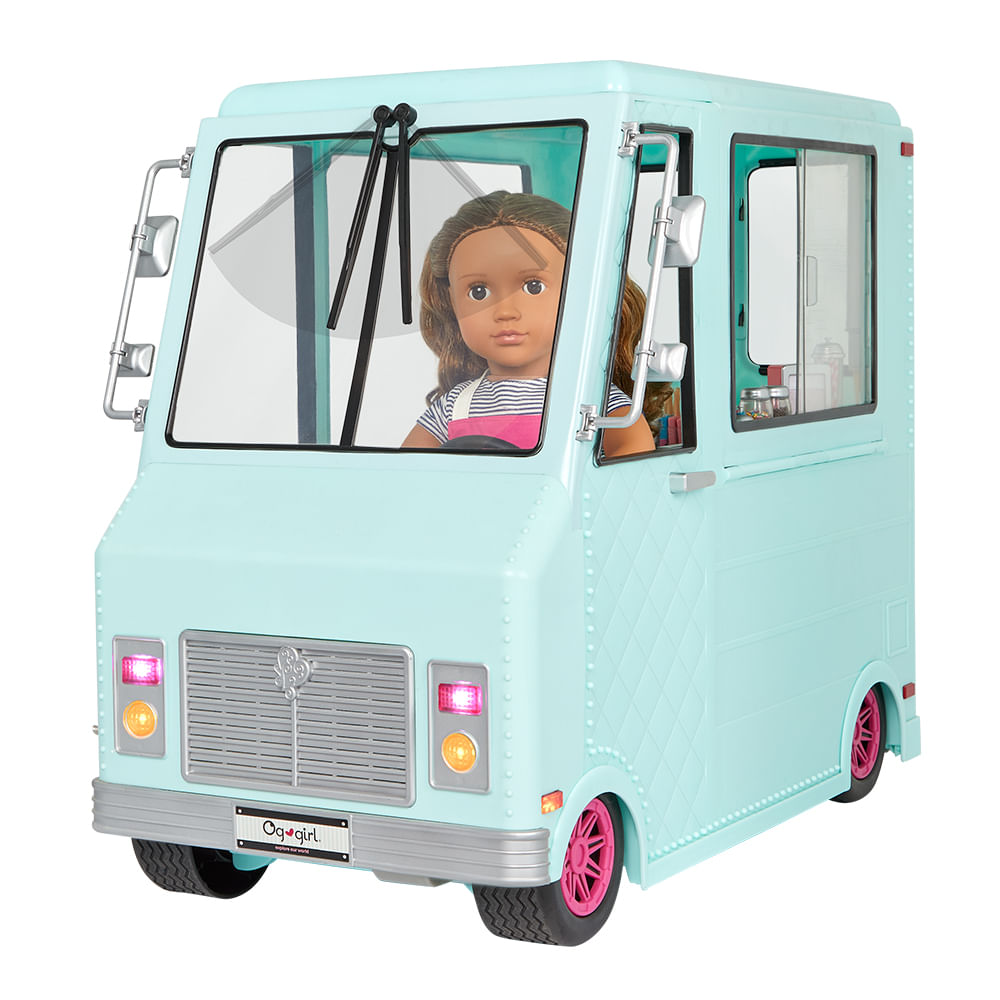 Caminhão de Sorvete Azul - Our Generation - Imagem 6