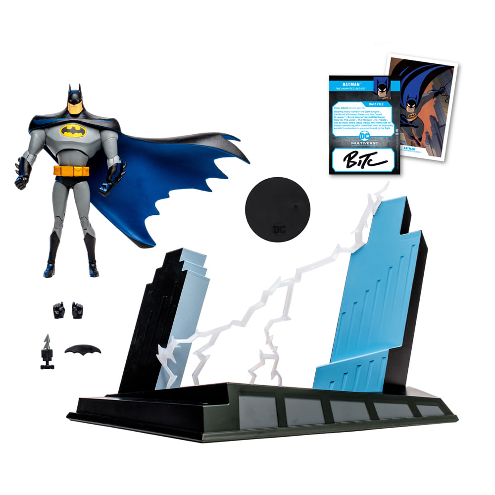 Boneco Action Figure Batman Mcfarlane  - Especial 30 Anos C/autógrafo