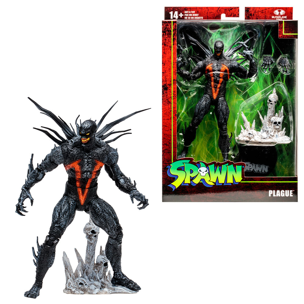 Boneco Action Figure McFarlane 7” Spawn Plague - Imagem 5