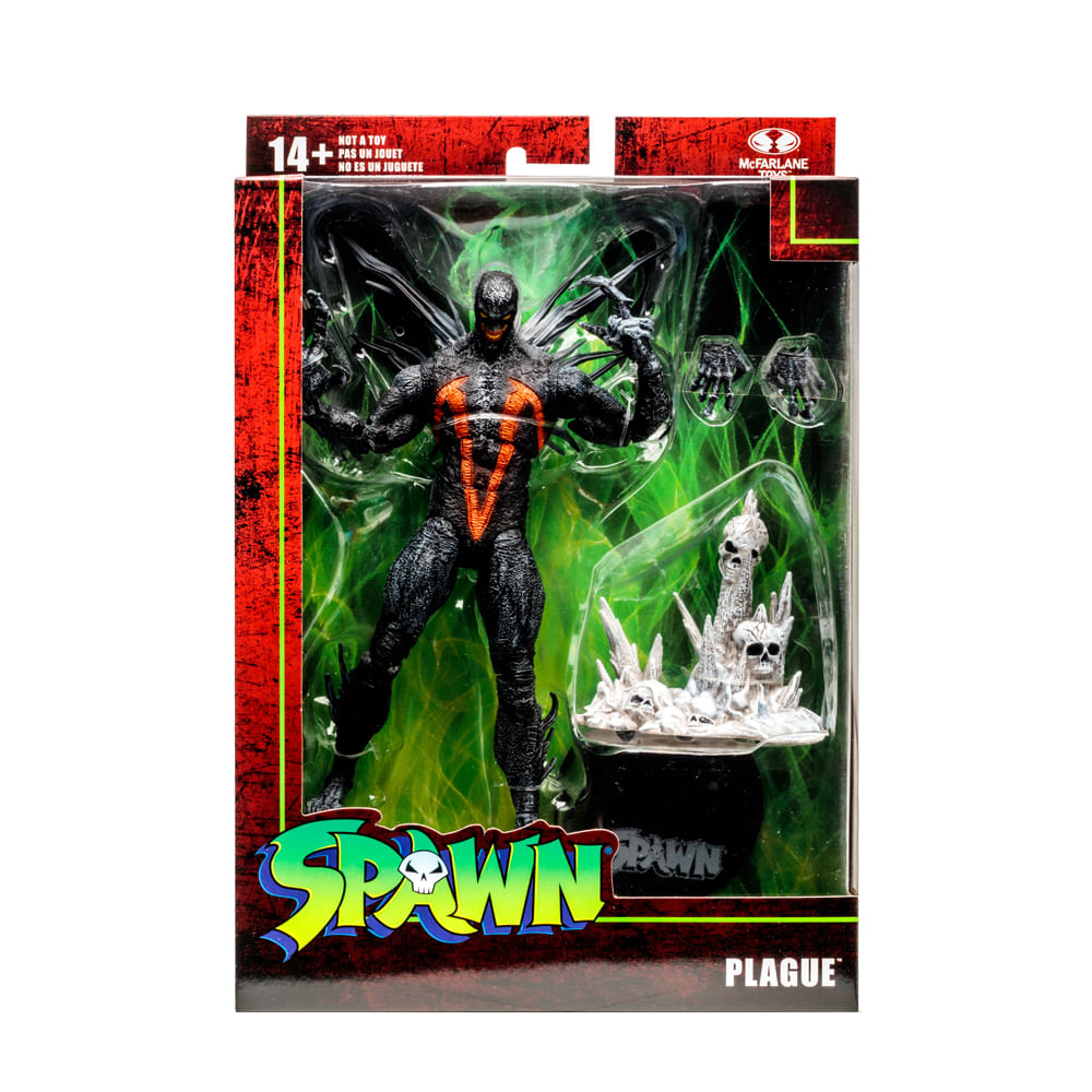 Boneco Action Figure McFarlane 7” Spawn Plague - Imagem 7