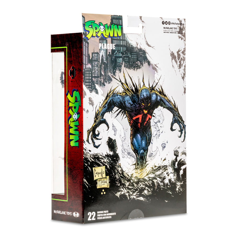 Boneco Action Figure McFarlane 7” Spawn Plague - Imagem 9