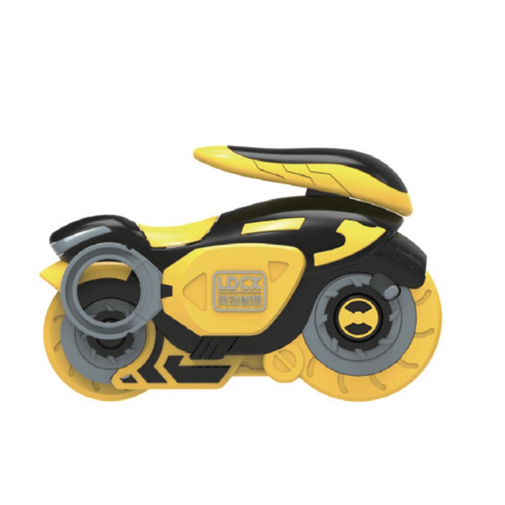 GSA – Moto Lançadora de Pião Simples - Amarelo
