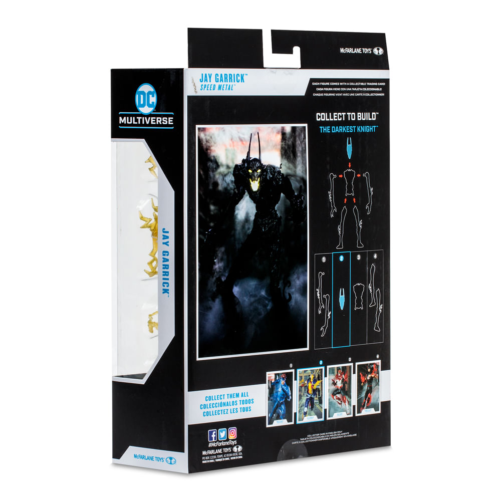 Boneco Action Figure McFarlane 7” Flash Jay Garrick - Imagem 7