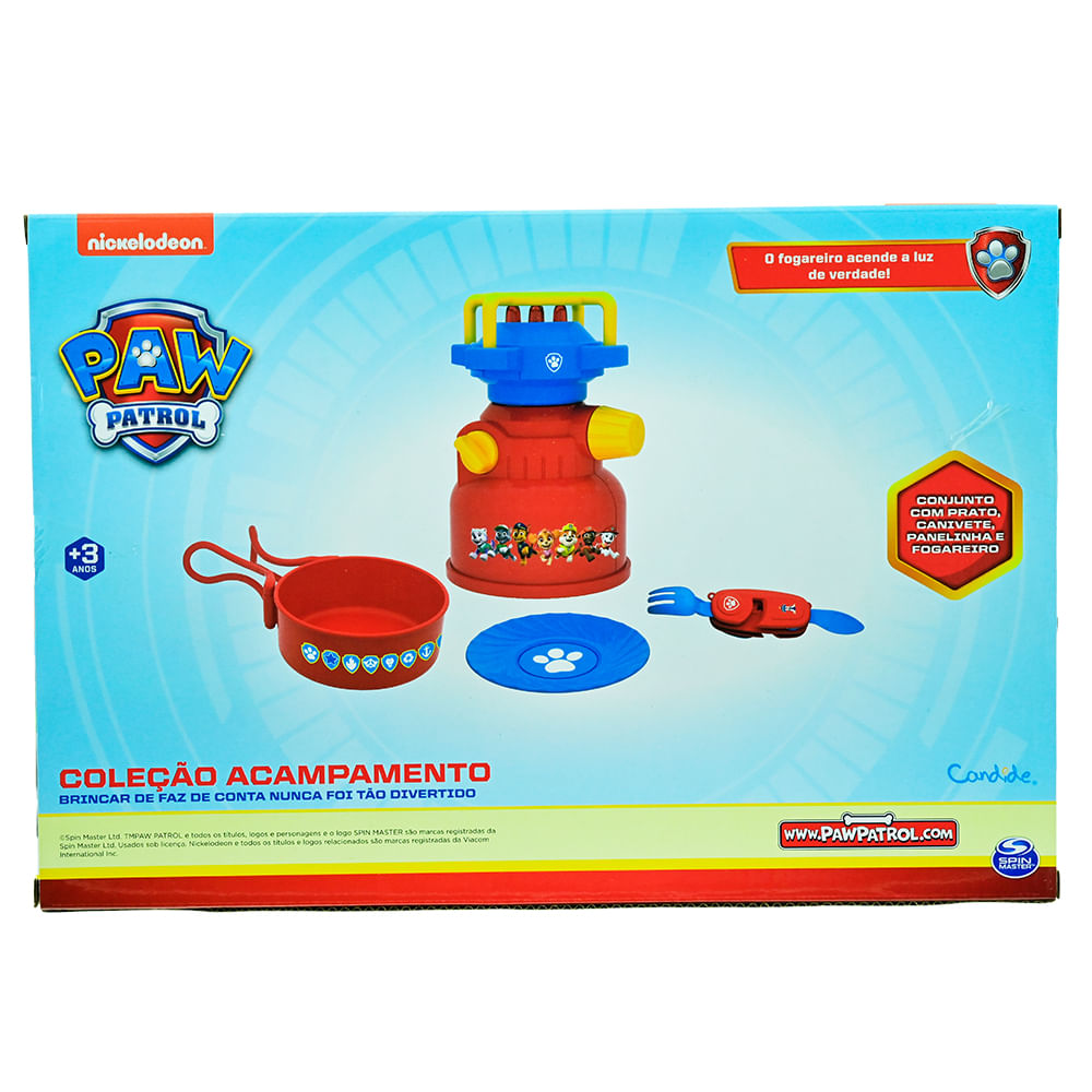 Patrulha Canina - Camping - Kit com Fogareiro - Imagem 8