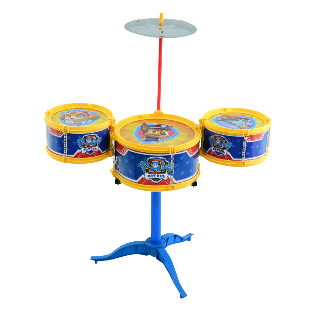 Instrumento Musical Infantil Patrulha Canina - Bateria Pequena - Imagem 7