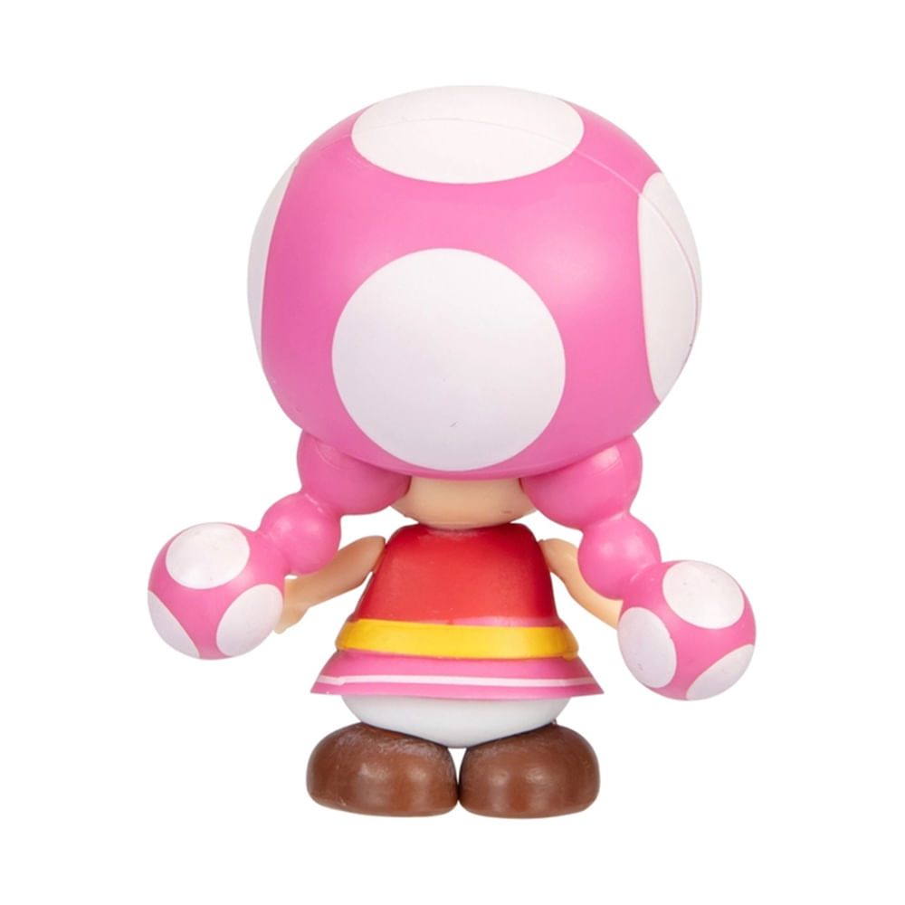 Boneco Colecionável 6cm Super Mario - Toadette - Imagem 3