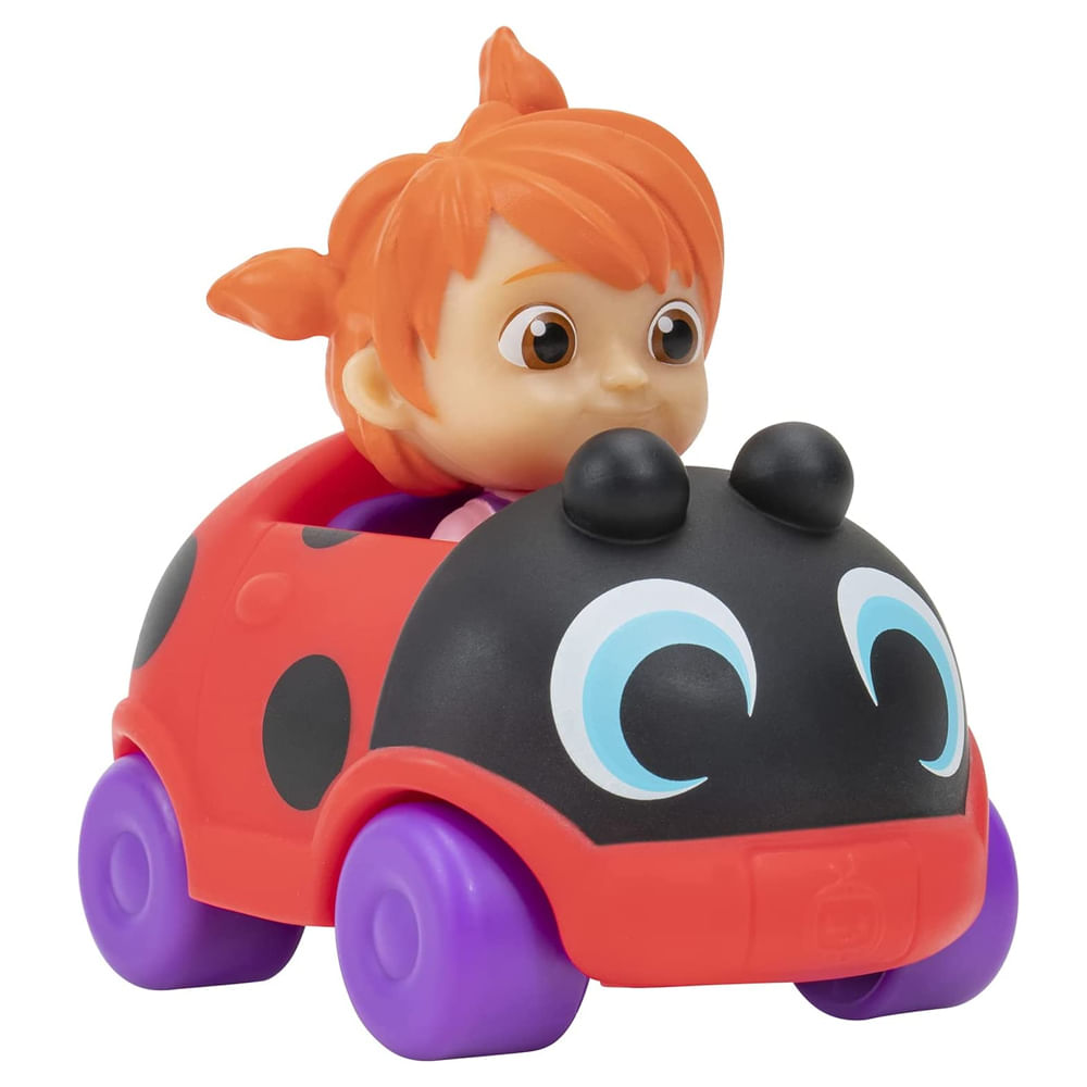 Mini Veículo Roda Livre Cocomelon - Yoyo Ladybug
