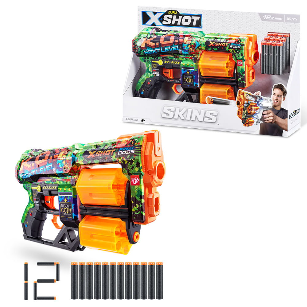 Lançador de Dardos X-Shot Skins Dread - K.O - Imagem 2