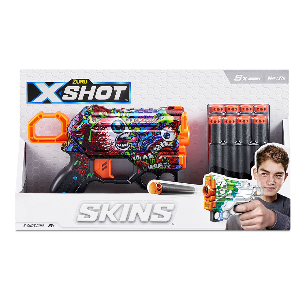 Lançador de Dardos X-Shot Skins Menace - Scream - Imagem 5