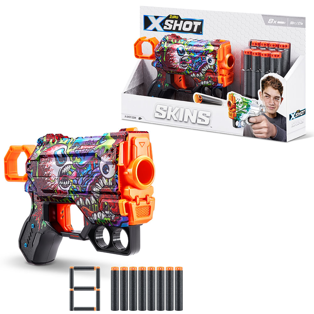 Lançador de Dardos X-Shot Skins Menace - Scream - Imagem 6