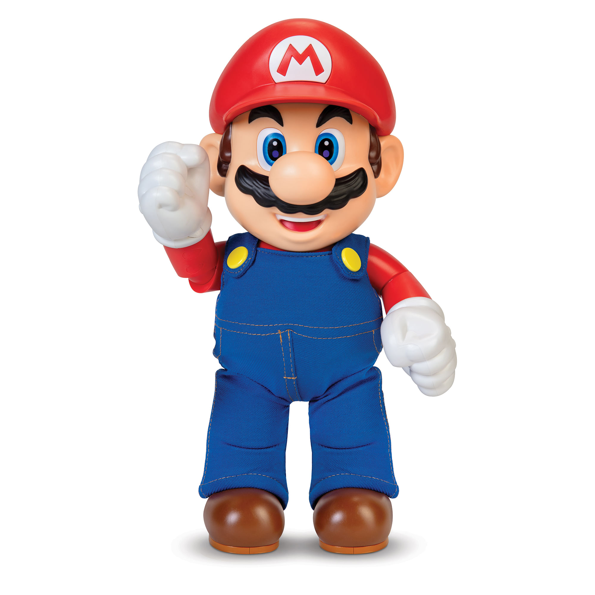 Boneco Articulado com Som Super Mario