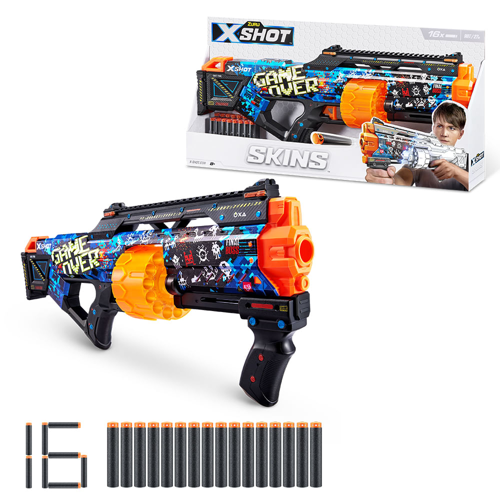 Lançador de Dardos X-Shot Skins Last Stand - Game Over - Imagem 5