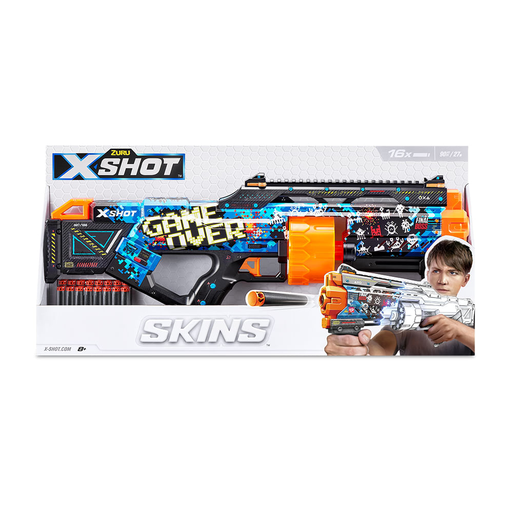 Lançador de Dardos X-Shot Skins Last Stand - Game Over - Imagem 6