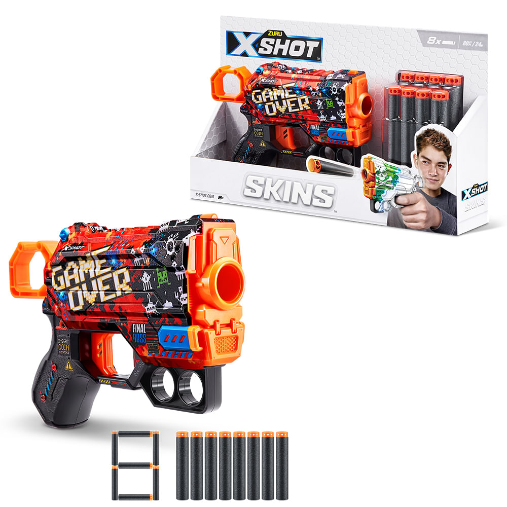 Lançador de Dardos X-Shot Skins Menace - Game Over - Imagem 2