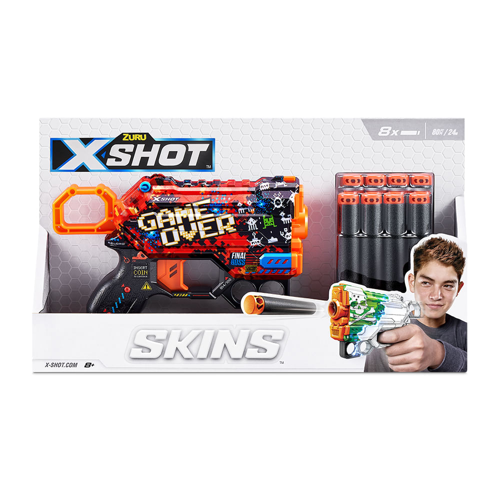 Lançador de Dardos X-Shot Skins Menace - Game Over - Imagem 3