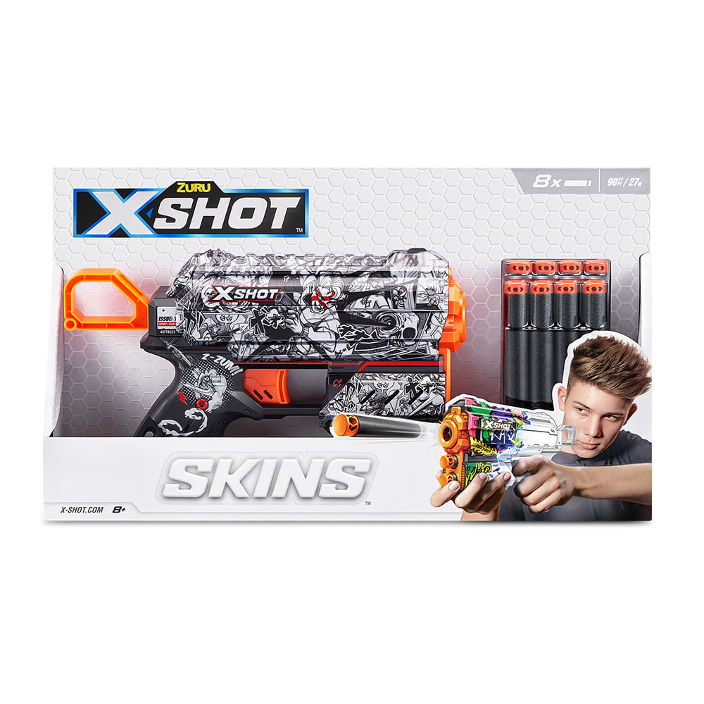 Lançador de Dardos X-Shot Skins Flux - Illustrate - Imagem 5