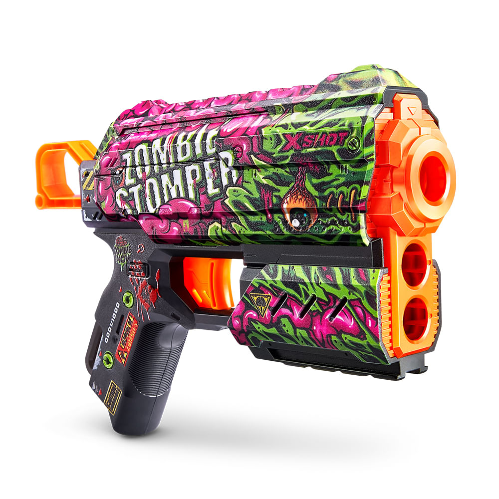 Lançador de Dardos X-Shot Skins Flux - Zombie Stomper