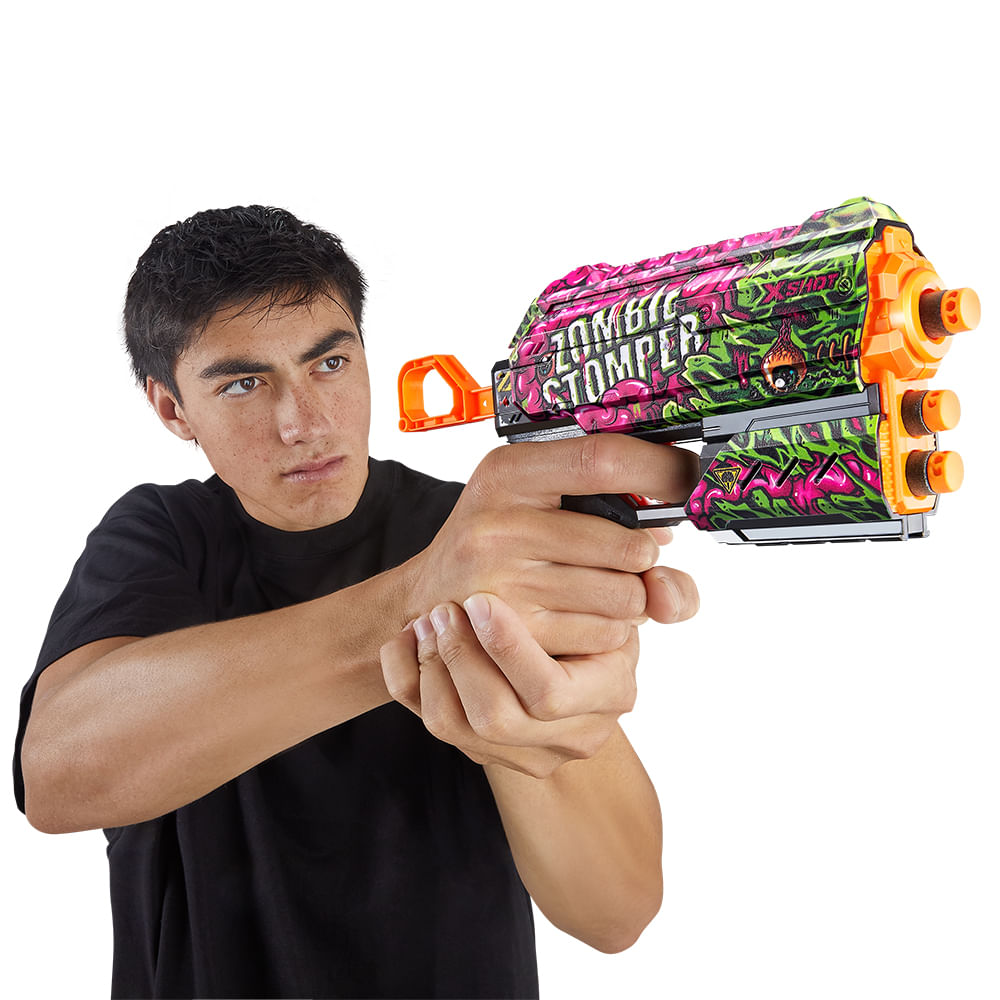 Lançador de Dardos X-Shot Skins Flux - Zombie Stomper - Imagem 5