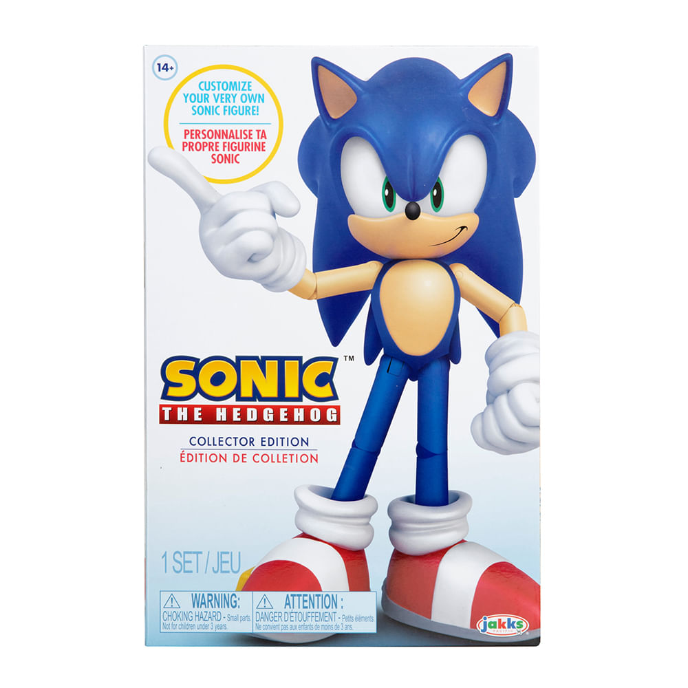 Boneco Sonic 15cm - Modern Collector Edition - Imagem 4